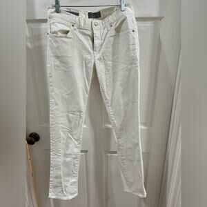 Paper Denim & Cloth, cigarette jean, white, size 32